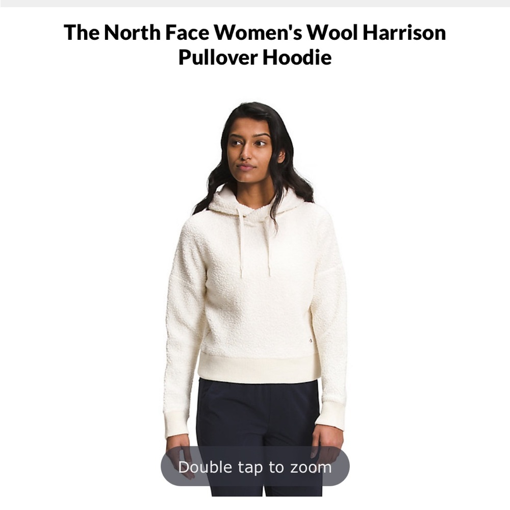 The North Face Women's Wool Harrison Pullover Hoodie sz M
